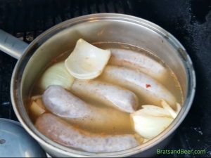 how long to boil brats