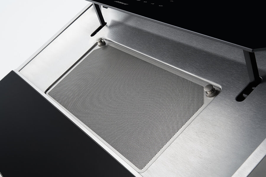 how to remove black gunk from hood filter