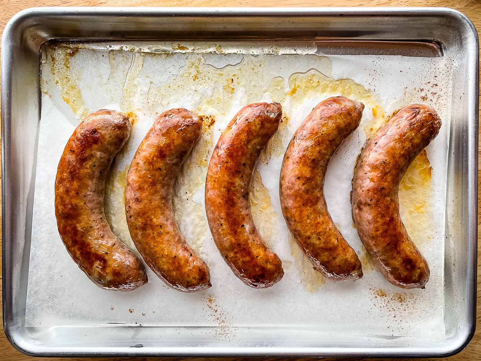 how long to bake sausage