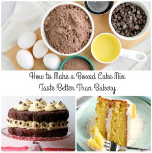 how to make boxed chocolate cake taste better