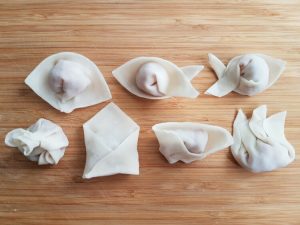 how to fold wontons