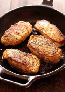 how to cook pork chops in stove