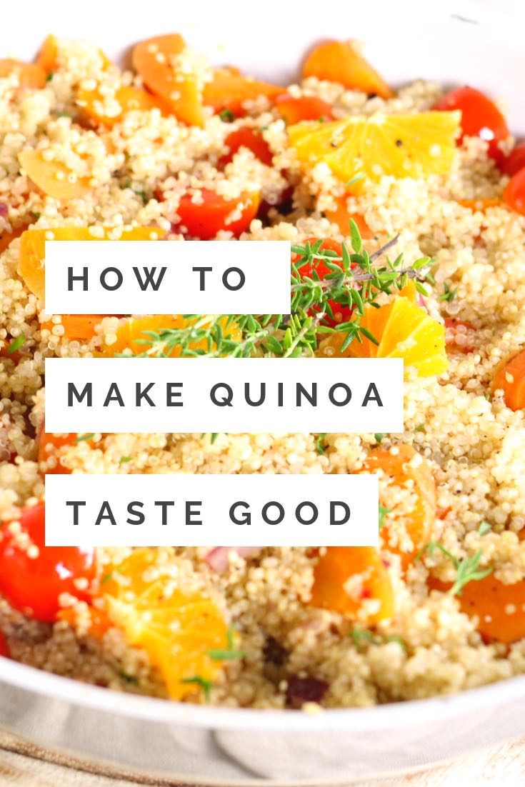 how to make quinoa taste good
