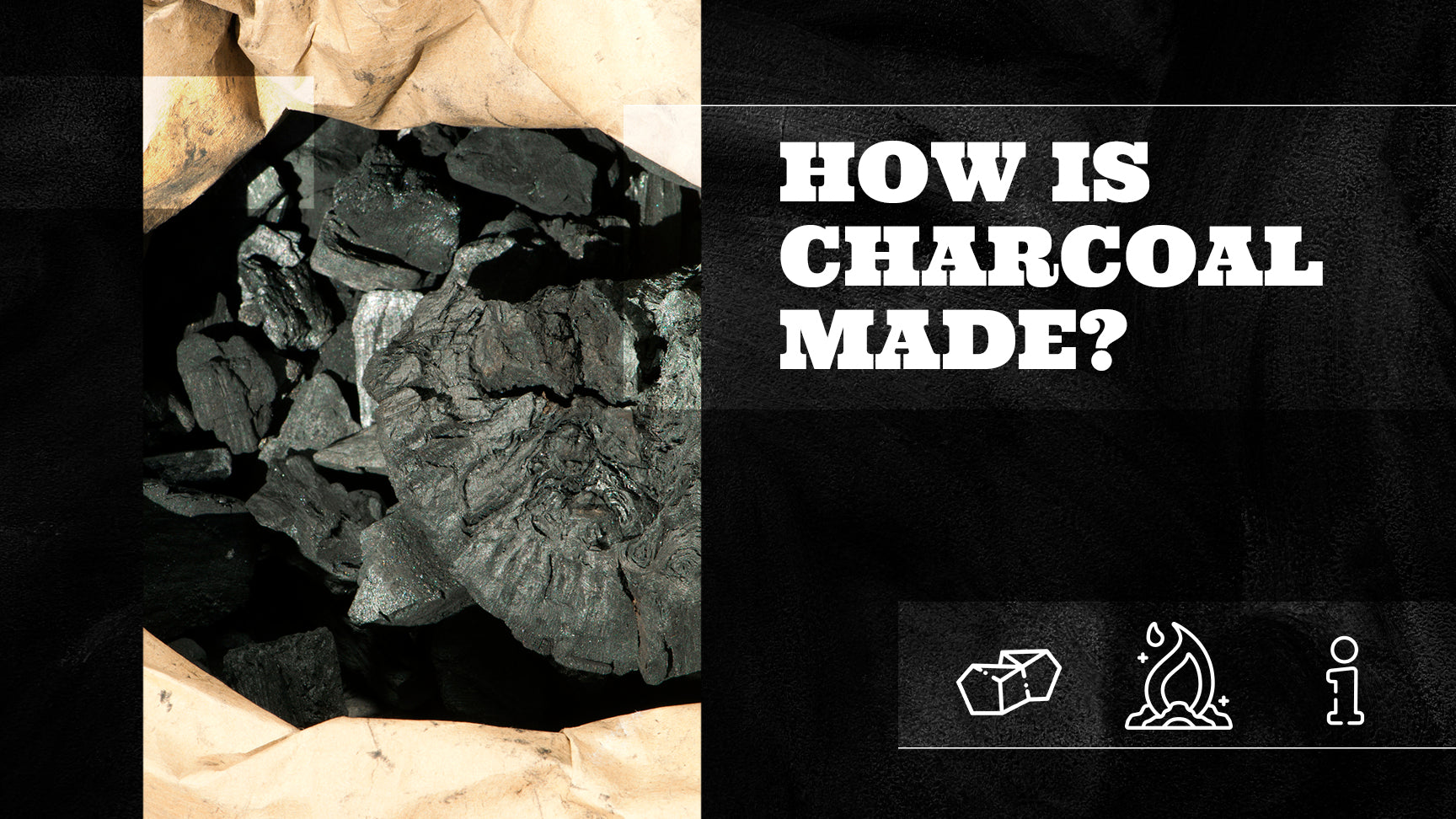 what is charcoal made of