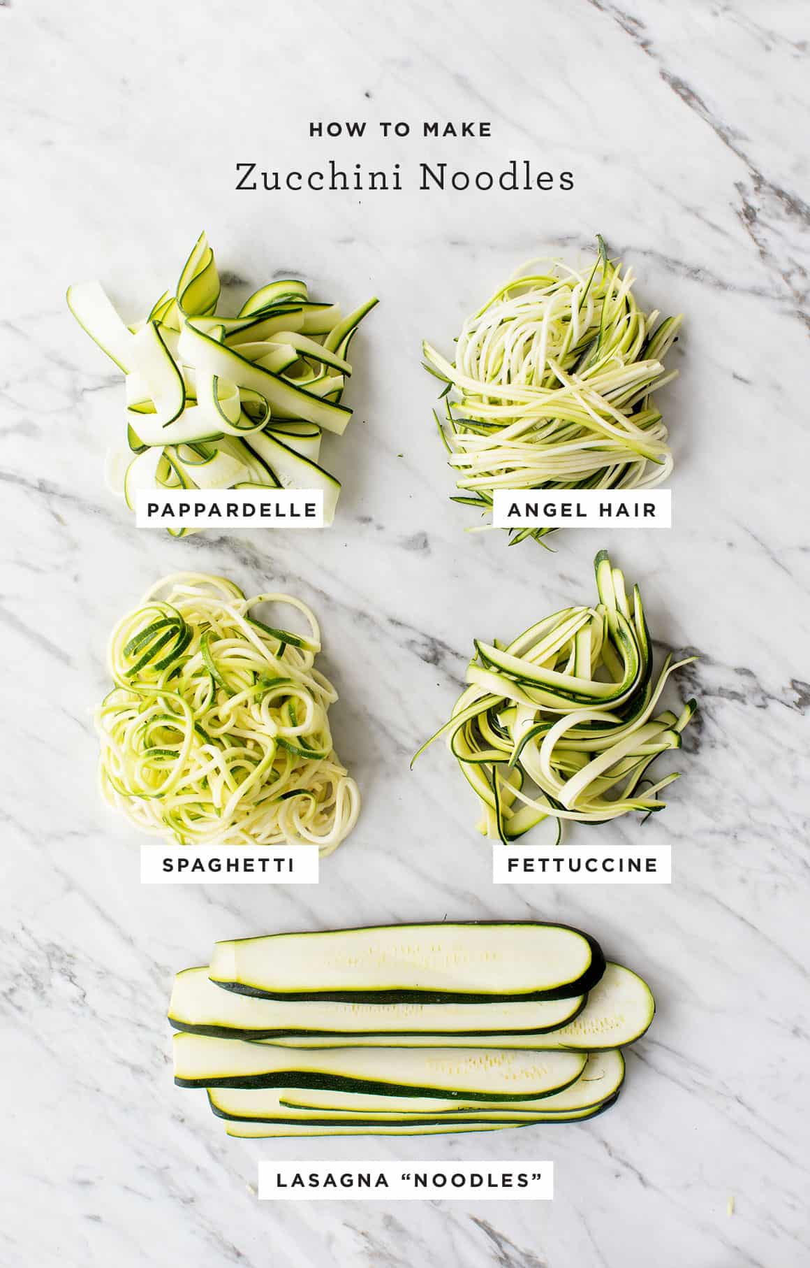 how to cook zucchini noodles