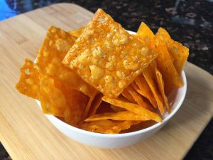 how to make cheese crisps