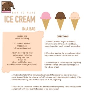 how to make a ice cream in a bag