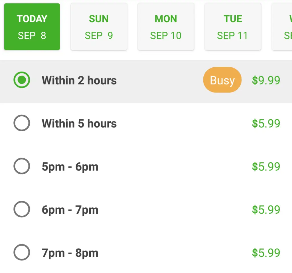 how much does instacart cost