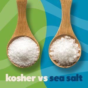 is sea salt the same as kosher