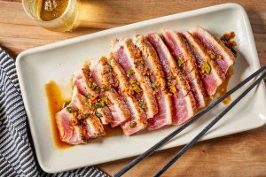 how to make seared tuna