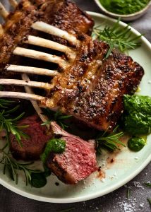 how to cook lamb rack chops