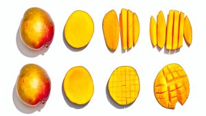 how to cut a mango