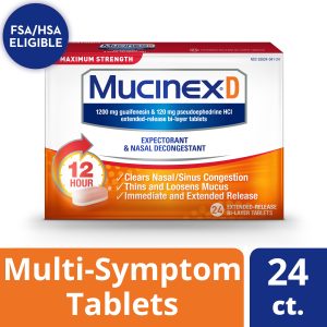 is mucinex a decongestant