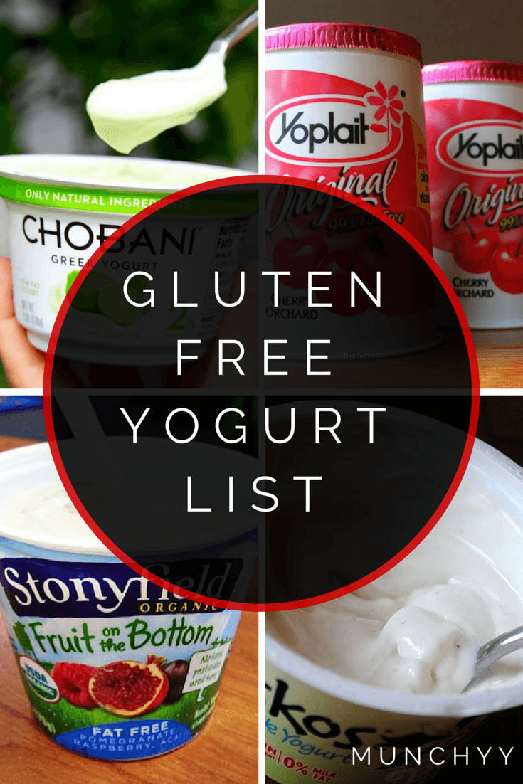 is yogurt gluten free