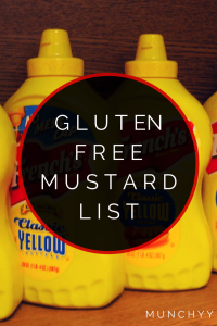 is mustard gluten free