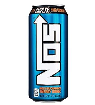 how much caffeine in nos