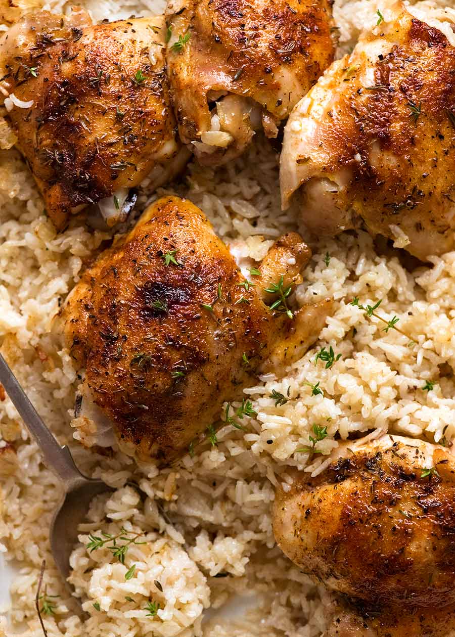 how to make chicken and rice