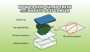 how to keep salad fresh