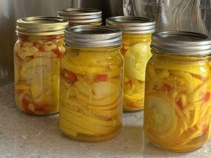 howdo you eat pickled squash