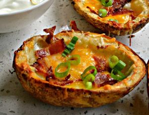 what to do with potato skins