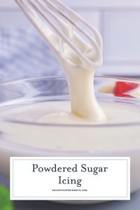 how to make frosting out of powdered sugar