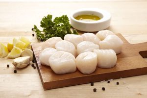 what are scallops made of