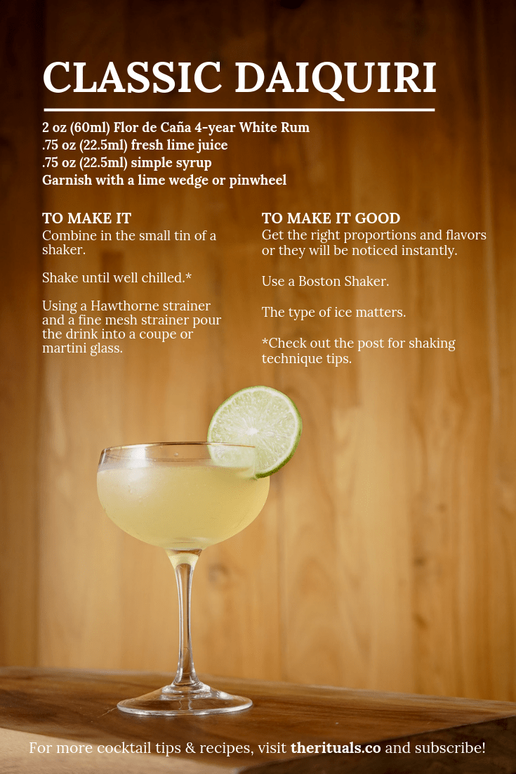 how to make a daiquiri