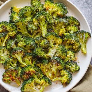 how long to roast broccoli at 350