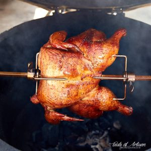 how to make rotisserie chicken