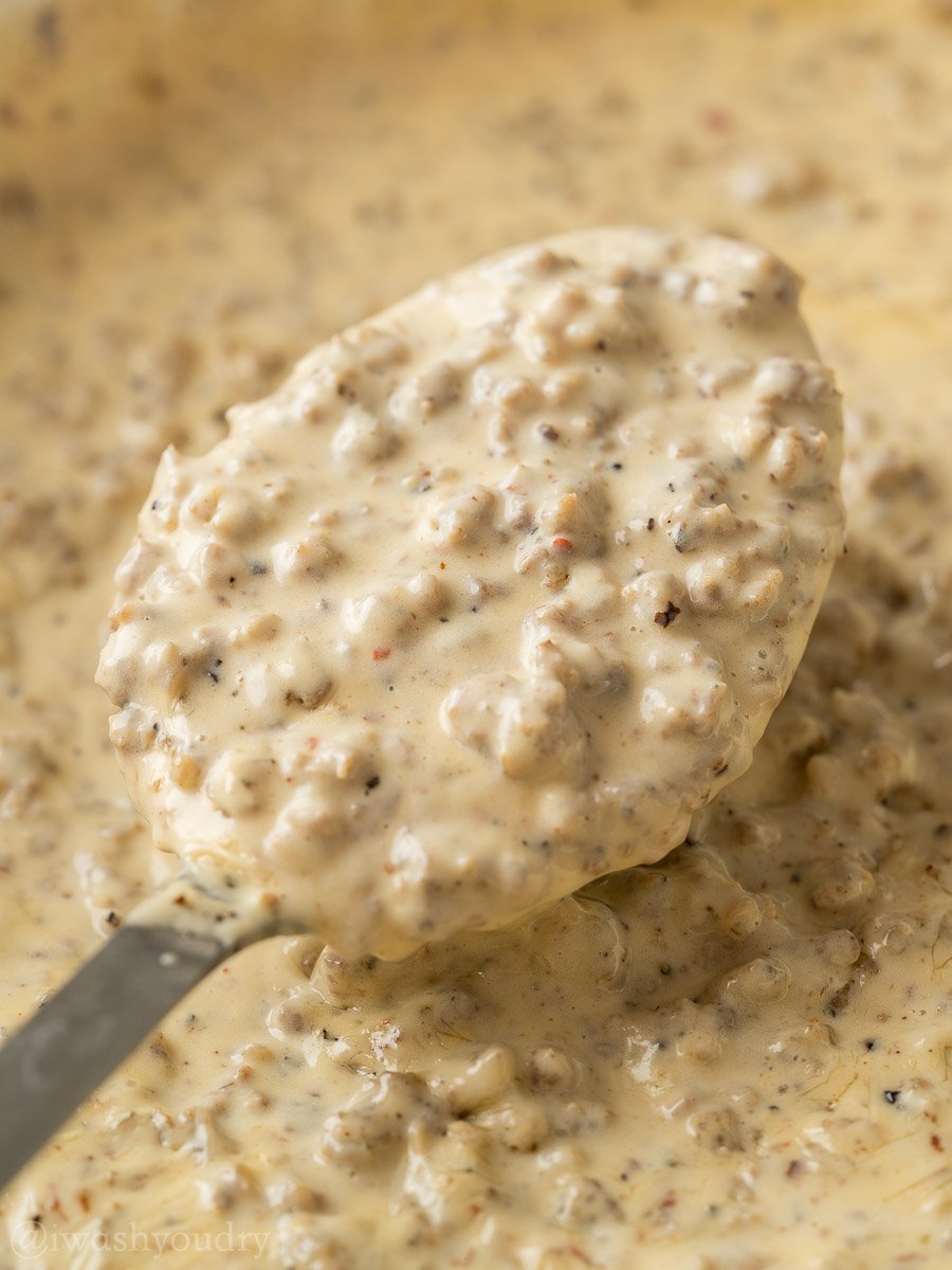 how do you make sausage gravy