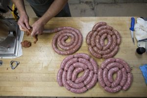 what is sausage made of