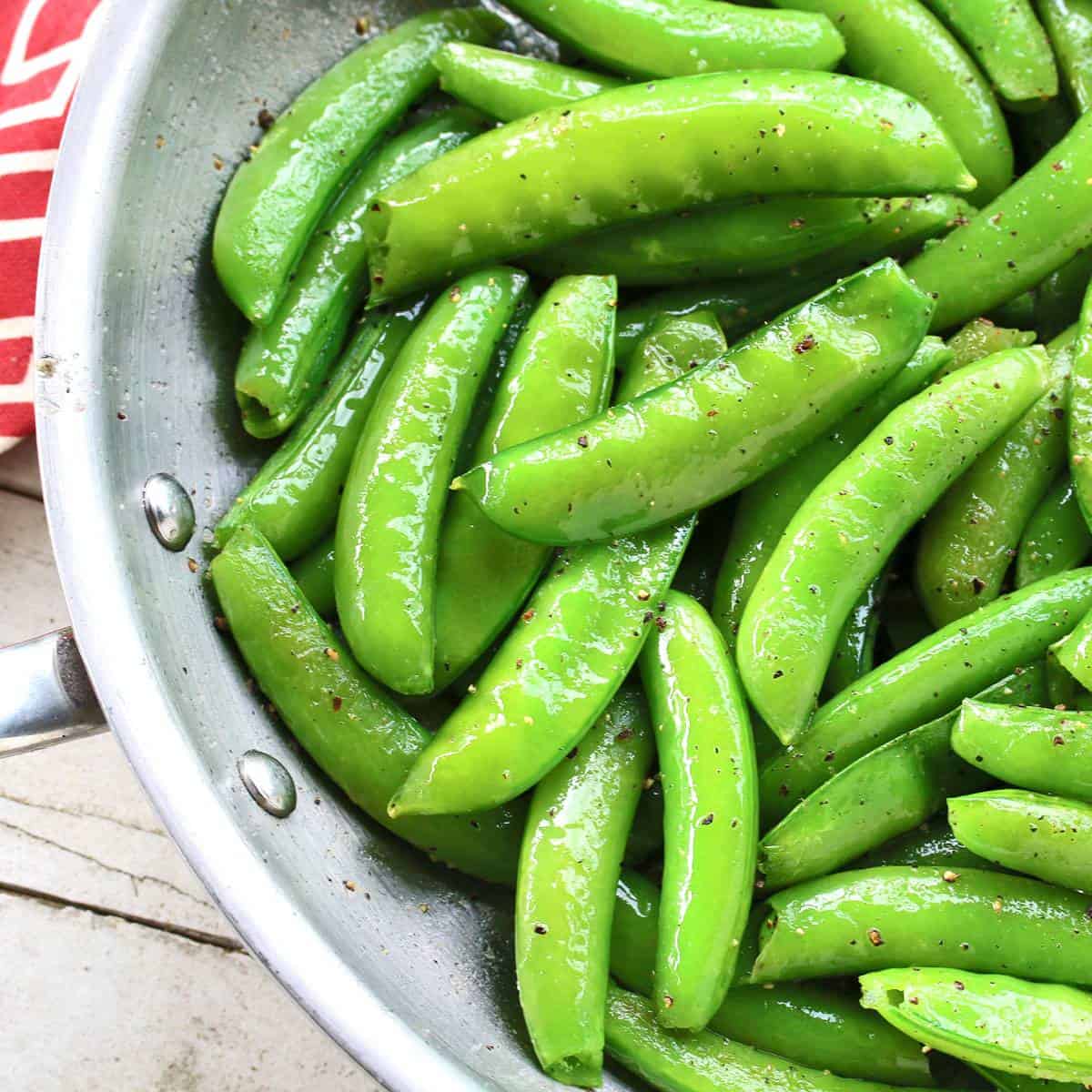 how to cook snap peas