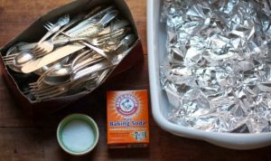 how to polish silver with baking soda