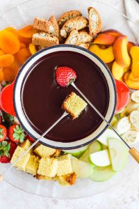 how to make chocolate fondue