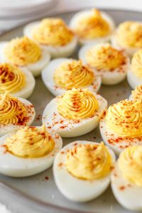 what are deviled eggs
