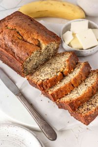 how to make banana bread with 2 bananas easy