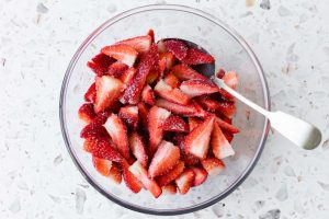 how to make strawberries for strawberry shortcake