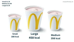 how much is the milkshake at mcdonalds