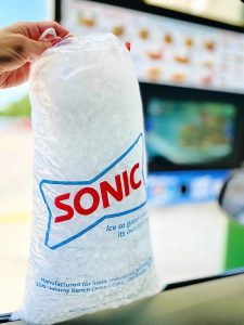 how much is sonic ice