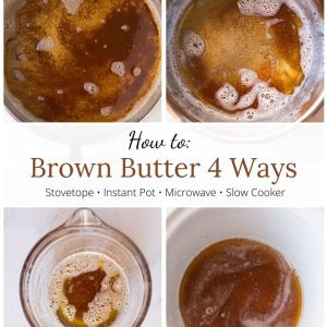 how to brown butter