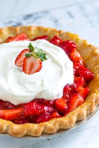 how to make strawberry pie