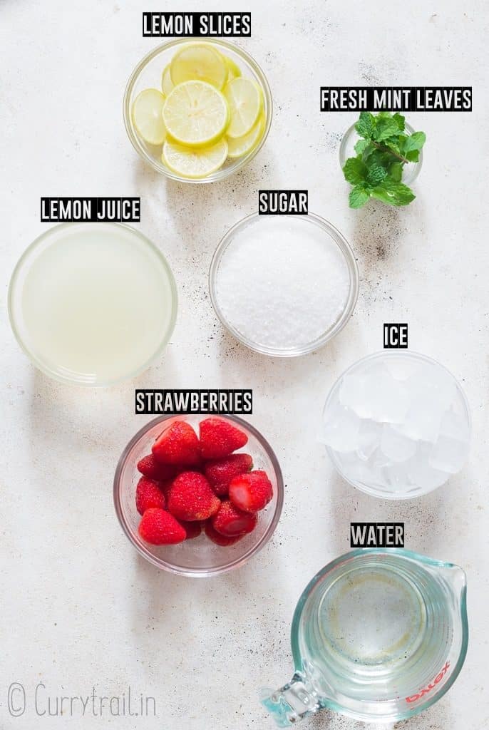 how to make strawberry lemonade step by steap