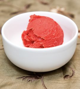 what are sorbets made of