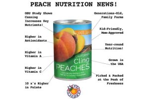 are canned peaches good for you