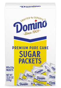 how much sugar is in a sugar packet