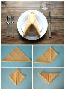 how to fold napkins