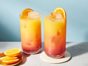 how to make a tequila sunrise