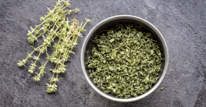 what does thyme taste like