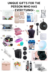 what gifts to get someone who has everything