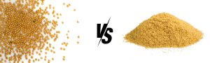 is it a difference between mustard seed powder and mustard